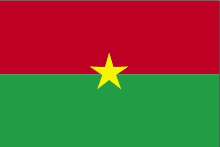 Drapeau du Burkina Faso par Graham Bartram