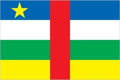 Drapeau de Centrafrique par Graham Bartram
