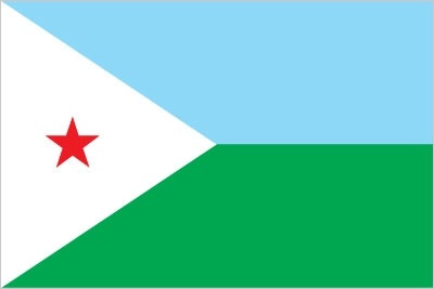 Drapeau de Djibouti par Graham Bartram
