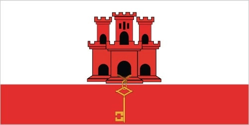 Drapeau de Gibraltar par Graham Bartram