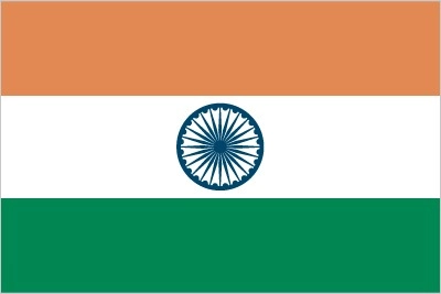 Drapeau d'Inde par Graham Bartram