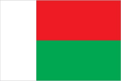 Drapeau de Madagascar par Graham Bartram