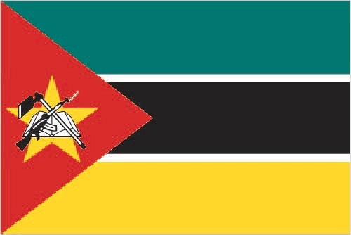 Drapeau du Mozambique par Graham Bartram