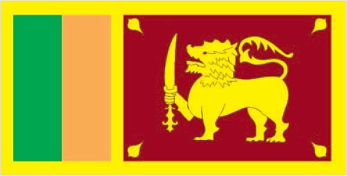 Drapeau de Sri Lanka par Graham Bartram