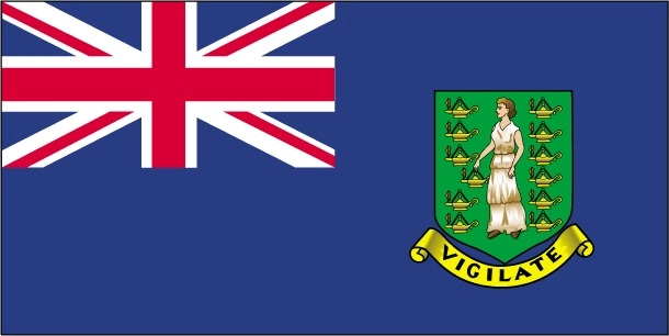 Drapeau des &Icirc;les Vierges britanniques par Graham Bartram